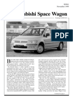 Mitsubishi Spacewagon Nov99