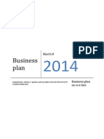 Business Plan: March 8