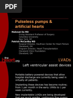 Pulseless Pumps & Artificial Hearts