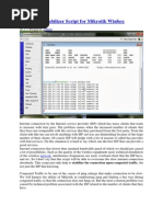 (MIKROTIK) Bandwidth Stabilizer Script For Mikrotik Winbox