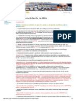 A Importância Da Família Na Bíblia - Estudos Bíblicos PDF