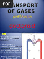 Transport of Gases: Prepared by