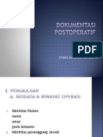 Dokumentasi Post Operatif