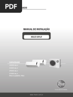 Manual Multi Split Isntalacao