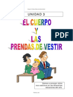 UNIDAD 3 .El Cuerpo y Las Prendas de Vestir