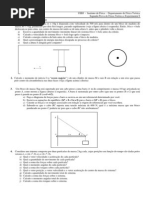 Prova 2 - Fisica I