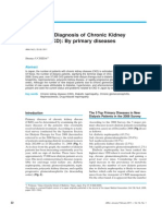 Differential Diagnosis of Chronic Kidney Disease (CKD) : by Primary Diseases