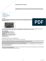 ECU Designing and Testing Using National Instruments Products