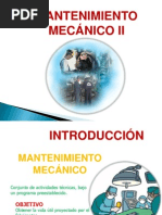 Mantenimiento Mecánico II