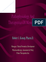 Meningitis Pathophysiology PDF