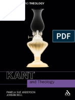 Kant and Theology (Continuum 2010) - Anderson and Bell