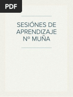 Sesiónes de Aprendizaje #Muña