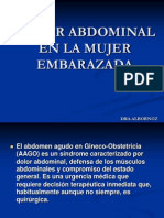 Dolor Abdominal en La Embarazada