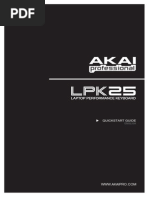 AKAI Midi Keyboard Manual