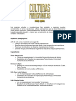 Curso Culturas Prehispánicas 2014 PDF