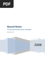 Bound Notes