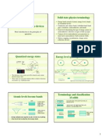 Physics of Solid State Devices