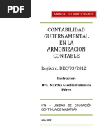 Contabilidad Gubernamental