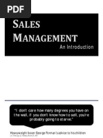 Sales Management