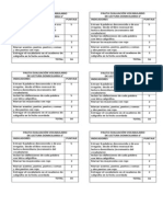 Pauta Evaluación Vocabulario 6°