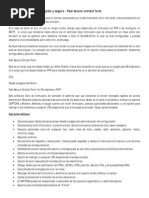 Formulario de Contacto Rápido y Seguro