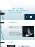 Aplicaciones de Nanotecnología en Construcción