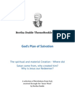 God'S Plan of Salvation: Bertha Dudde Themebooklet 006