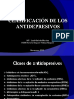 Clasificación de Los Antidepresivos