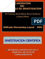 Elaboración Del Protocolo de Investigación