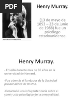 Henry Murray Exposicion