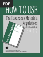 CFR 49 Hazmat Regs