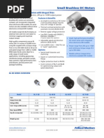 BL BLDC Motor Specifications R1 PDF