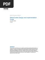 NetApp - MetroCluster (Design and Implement)