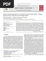 Applied Catalysis B: Environmental: Bahaa M. Abu-Zied, Wilhelm Schwieger, Andre Unger