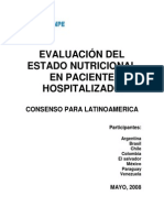 Consenso Evaluacion Nutricional FELANPE 2008 PDF