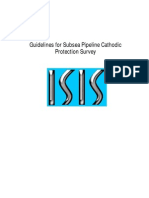 Guidelines For Subsea Pipeline Cathodic Protection Survey