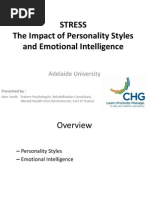 Stress - Personality Styles and EI