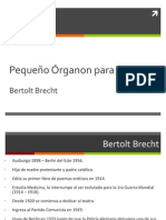 Pequeño Órganon para El Teatro, Brecht