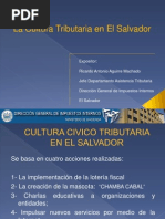 La Cultura Tributaria en El Salvador