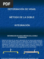 Deformacion de Vigas Metodo de La Doble Integracion PDF