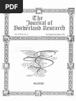 Journal of Borderland Research - Vol XLVII, No 6, November-December 1991