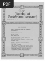 Journal of Borderland Research - Vol XLIII, No 6, November-December 1987