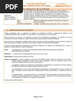 Hoja de Seguridad de Soldadura Inoxidables