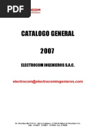 Catálogo Completo Electrocom 2007