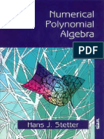 Numerical Polynomial Algebra