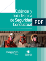 Estándar y Guía Técnica de Seguridad Conductual