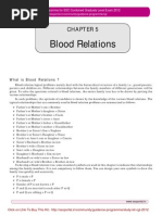 SSC CGL Reasoning (Blood Relations)