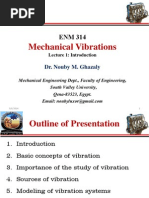 Mechanical Vibrations - Lecture1