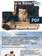 Que Es La Biblia y Como Leerla