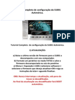 Tutorial Completo de Configuração Do S1001 AzAmérica
